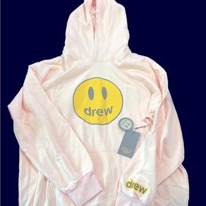Light pink • DREW Hoodie! • BRAND NEW WITH TAGS! • SIZE XL •